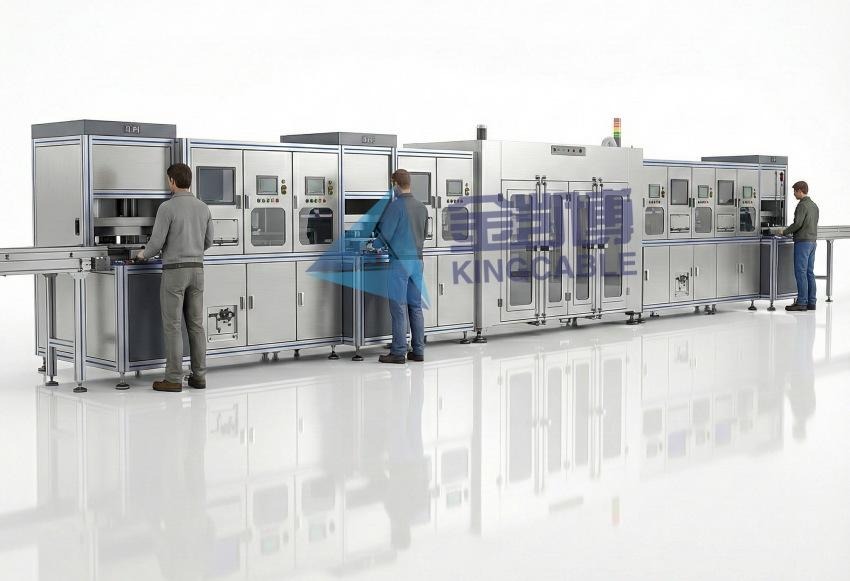 伺服驱动器组装老化包装生产线