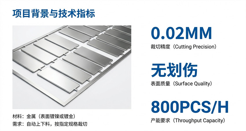 半导体盖板裁切自动化设备