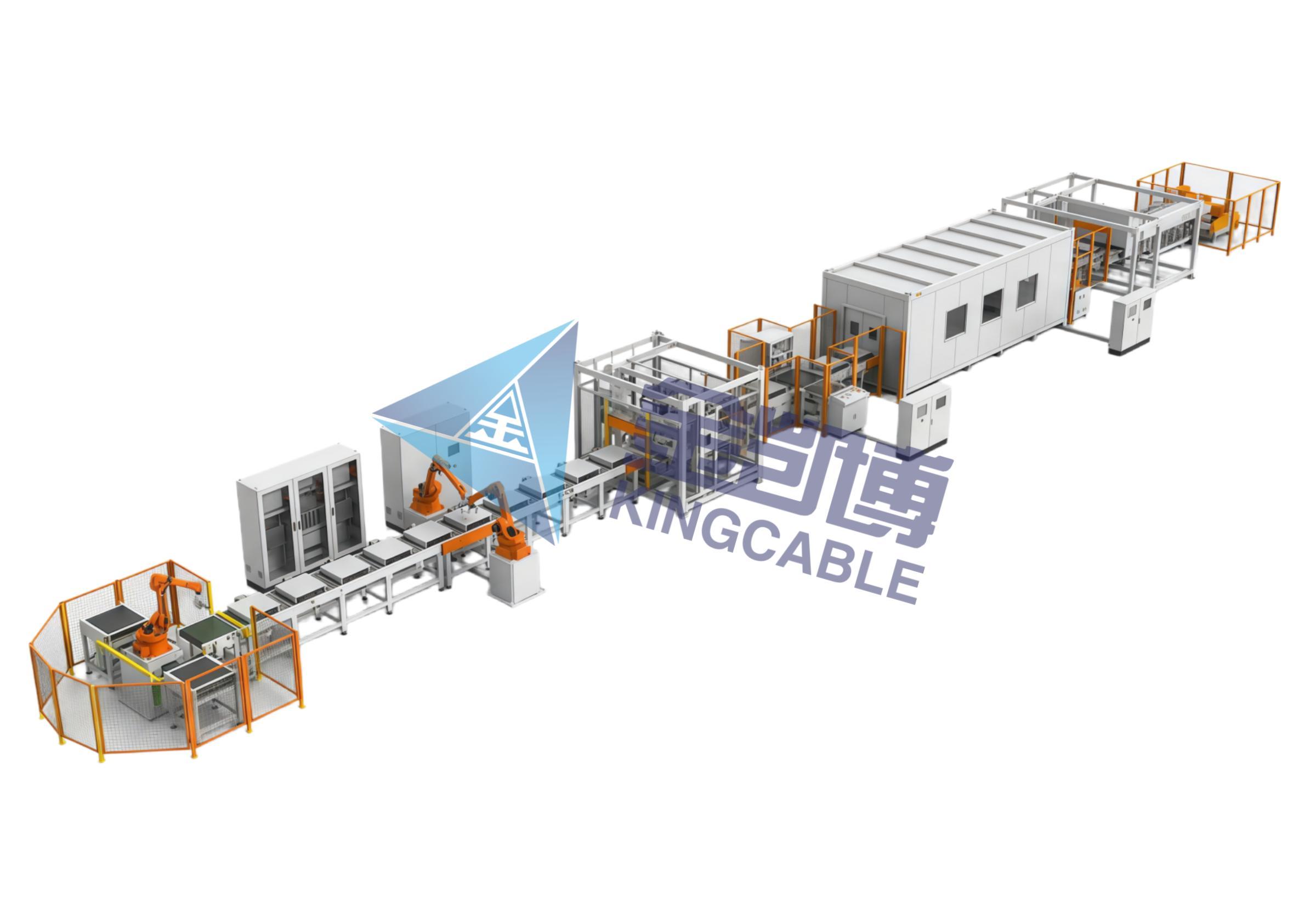 大功率光伏组串逆变器半自动化生产线