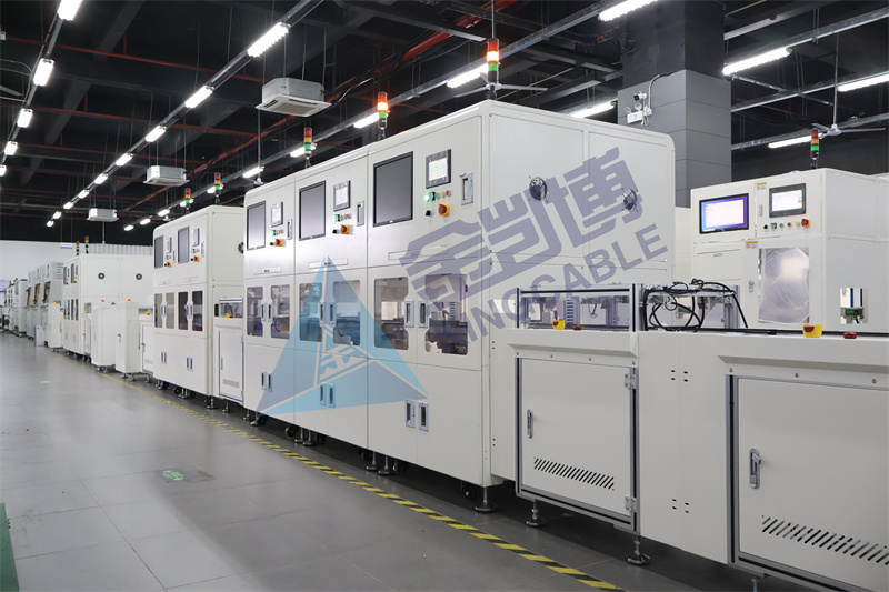 金凯博座舱域控制器测试产线